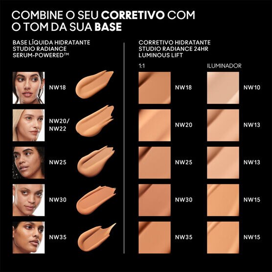 STUDIO RADIANCE CORRETIVO 24H NW35